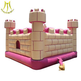 Hansel high quality outdoor amusement park inflatable bouncer house with CE certification for kids supplier