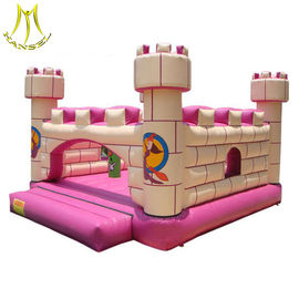 Hansel high quality outdoor amusement park inflatable bouncer house with CE certification for kids supplier