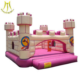 Hansel high quality outdoor amusement park inflatable bouncer house with CE certification for kids supplier