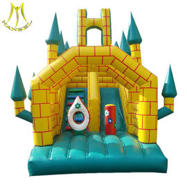 Hansel china commercial inflatable bouncer with slide for inflatable games factory supplier