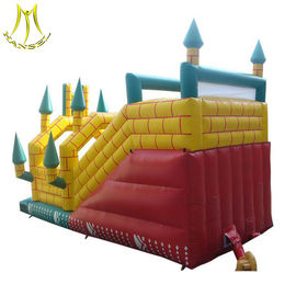 Hansel china commercial inflatable bouncer with slide for inflatable games factory supplier