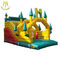 Hansel china commercial inflatable bouncer with slide for inflatable games factory supplier