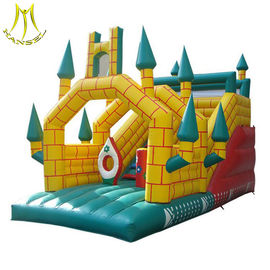 Hansel china commercial inflatable bouncer with slide for inflatable games factory supplier