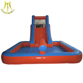 Hansel amusement water park inflatable playground slides for kids in entertainment center supplier