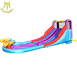 Hansel fair attractions names of amusement park equipment inflatable water slide for sale supplier