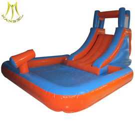 Hansel fair attractions names of amusement park equipment inflatable water slide for sale supplier