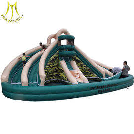 Hansel fair attractions names of amusement park equipment inflatable water slide for sale supplier