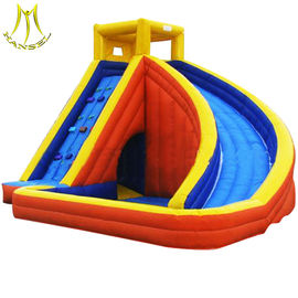 Hansel fair attractions names of amusement park equipment inflatable water slide for sale supplier