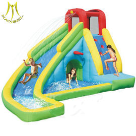 Hansel house lowest price trampoline park inflatable water slide for shopping mall supplier