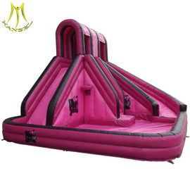 Hansel attractions kids play area inflatable water park slide for kids playground supplier