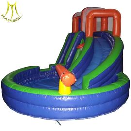 Hansel attractions kids play area inflatable water park slide for kids playground supplier