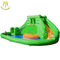 Hansel low price amusement used bouncy castles water slide with pool for sale supplier
