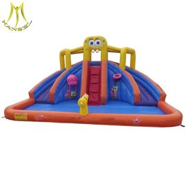 Hansel wholesale commercial bouncy castles water slide manufacture in Guangzhou panyu supplier