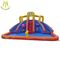 Hansel outdoor games water slide giant inflatable with pool for amusement park supplier