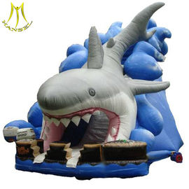 Hansel low price inflatable slide slippers with swimming pool supplier in Guangzhou supplier