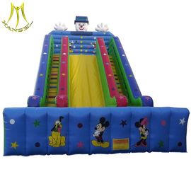 Hansel low price amusement park inflatable toys shark slide for children in game center supplier