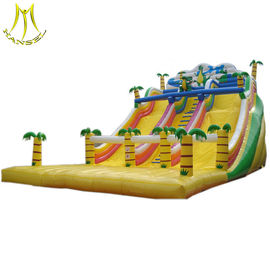 Hansel low price amusement park inflatable toys shark slide for children in game center supplier