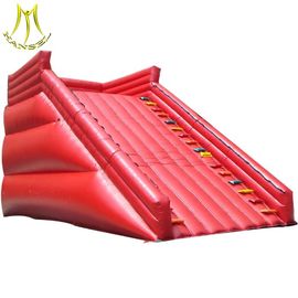 Hansel pvc material inflatable slide and slide type for children in outdoor water park playground supplier