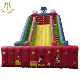 Hansel guangzhou kids octopus inflatable playground slides for family center supplier