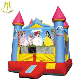 Hansel 2018 factory for sale  theme park kids indoor playground hot fun house inflatable bouncy supplier