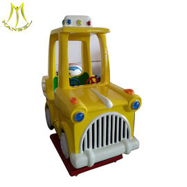 Hansel  low price india coin operated game machine used  fiberglass kiddie rides on car 2018 supplier