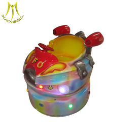 Hansel   children outdoor amusement fiber glass coin operated UFO ride supplier