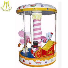 Hansel  amusement park ride small kids carousel coin operated ride toys supplier