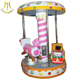 Hansel amusement park games factory  3 seats mini carousel for sale supplier