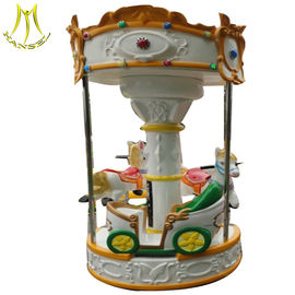Hansel  amusement park carousel coin operated amusement  ride for kids supplier
