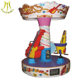 Hansel  amusement kids rides indoor outdoor playground small carousel for sale  merry go round supplier