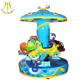 Hansel  amusement kids rides indoor outdoor playground small carousel for sale  merry go round supplier