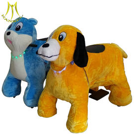 Hansel hot sale kids Moving coin operated dog animal ride for sale supplier