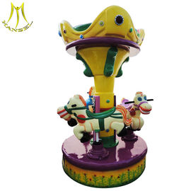 Hansel used kiddie rides for sale coin operated games fiberglass toys carousel ride supplier