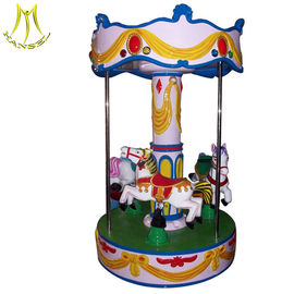 Hansel  small kids carousel rides amusement park rides coin operated supplier