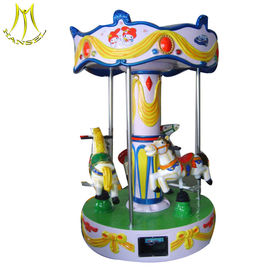 Hansel  small kids carousel rides amusement park rides coin operated supplier