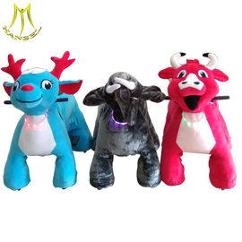 Hansel battery operated ride on animals plush animal horse electric scooter supplier