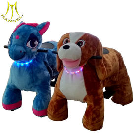 Hansel china import battery operated plush animal scooters for mall supplier