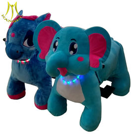 Hansel hot selling kids plush battery operated animal toy ride from China supplier