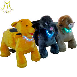 Hansel popular kids ride on animal scooter plush electric animal ride supplier