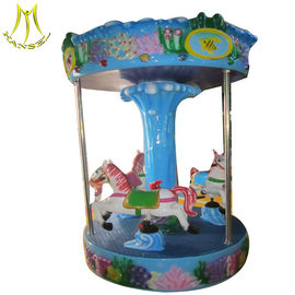 Hansel  wholesale ride on electric  horse coin operated amusement carousel horses ride supplier