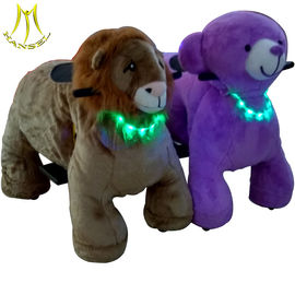 Hansel animal scooter riding  for kids coin operated walking ride on lion supplier