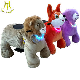 Hansel china electronic token operated machines motorized animals for sale supplier