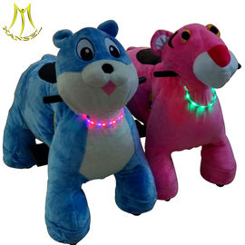 Hansel battery operated animal ride on motorized animal with led light supplier