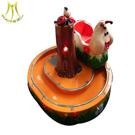 Hansel  Outdoor small kids carousel cheap amusement park carousel train rides for sale supplier