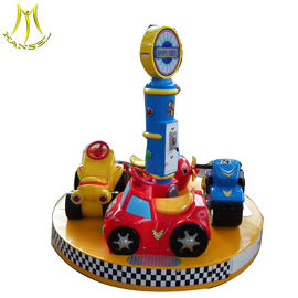 Hansel  Outdoor amusement equipment amusement park rides luxury kids 4seats carousel plane for sale supplier