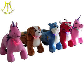 Hansel kiddy rides plush riding animals children ride on animal toy for sale supplier