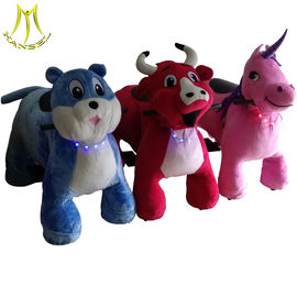 Hansel plush animal toy rides walking animals electric scooter for sale supplier