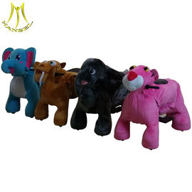 Hansel plush electronic Walking plush animal amusement ride for sale supplier