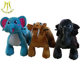 Hansel mountable animals motorized plush animals ride toys battery powered supplier