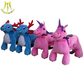 Hansel hot sale electric plush walking animal toy rides electric ride on animal supplier